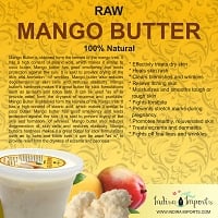 100% NATURAL MANGO BUTTER (UNCENTED)